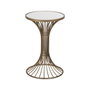 Ixia Mesita Oro Metal 42 x 42 x 65 cm