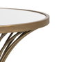 Ixia Mesita Oro Metal 42 x 42 x 65 cm