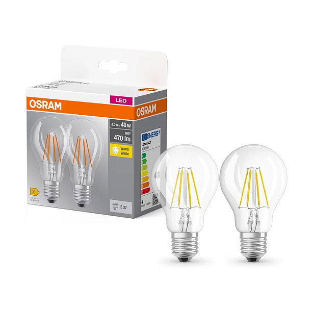 OSRAM LED-Lampen 4 W warmweiß