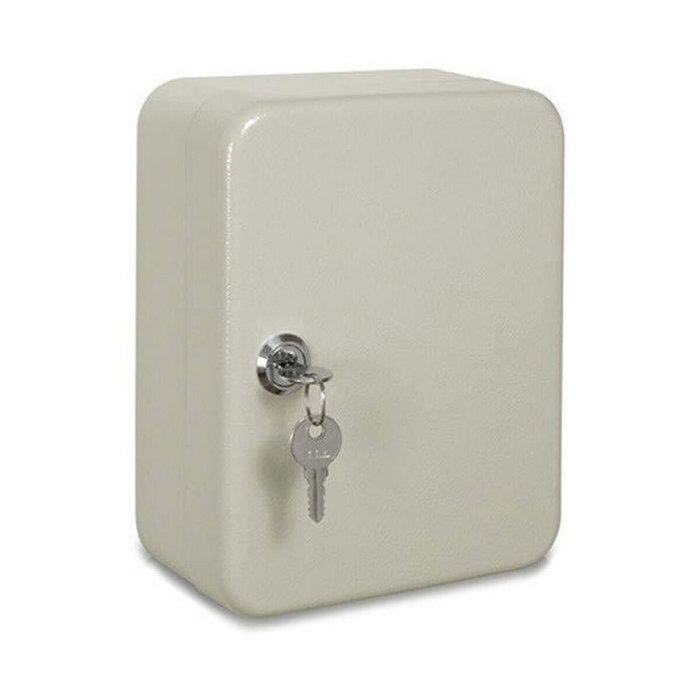 Benson Cajetín metálico para 20 llaves, Beige