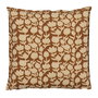 Cojín Beige-Marrón 100% Algodón 50 X 50 cm (Set de 2)