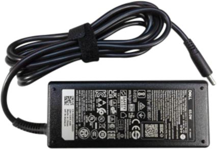 Dell Adaptador de Corriente AC, 65W, 19.5V, 3 Pin, 4.5mm, para Portátiles Dell Inspiron y XPS