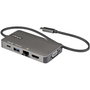 Startech DKT30CHVPD2 Estación de conexión USB-C con HDMI 4K 30Hz, VGA, Gigabit Ethernet, USB 3.0, USB-C PD 100W para Mac, Windows, iPad, Android, Chrome OS