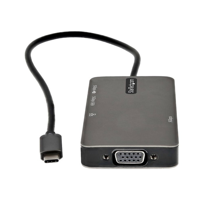 Startech DKT30CHVPD2 Estación de conexión USB-C con HDMI 4K 30Hz, VGA, Gigabit Ethernet, USB 3.0, USB-C PD 100W para Mac, Windows, iPad, Android, Chrome OS Startech DKT30CHVPD2 Estación de conexión USB-C con HDMI 4K 30Hz, VGA, Gigabit Ethernet, USB 3.0, USB-C PD 100W para Mac, Windows, iPad, Android, Chrome OS