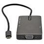StarTech.com Adaptador Multiportas USB-C con HDMI 4K, VGA y Ethernet