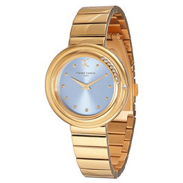 Pierre Cardin CF.1010.MG.1 Reloj para Mujer Dorado con Esfera Morada