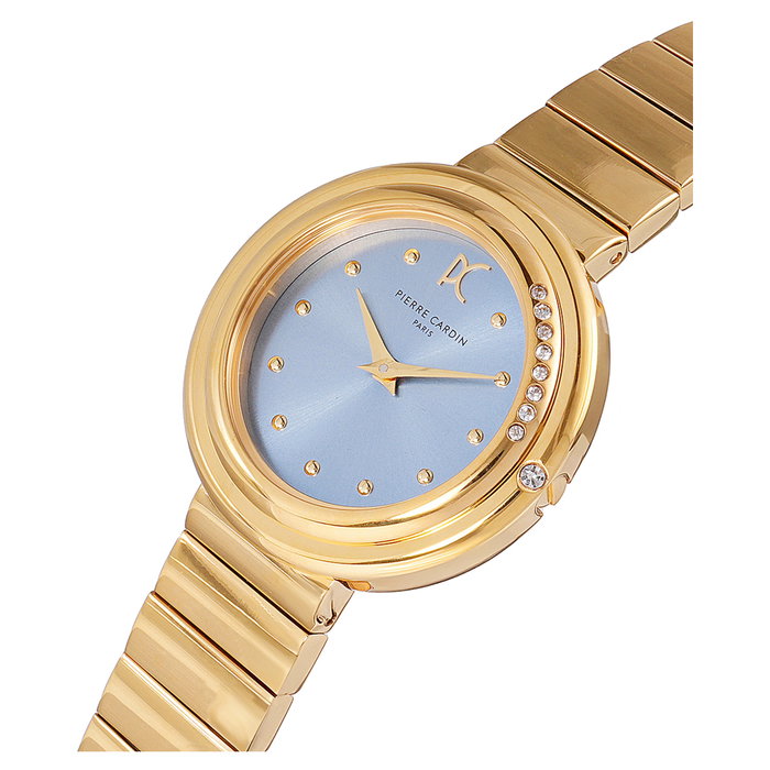 Pierre Cardin CF.1010.MG.1 Reloj para Mujer Dorado con Esfera Morada