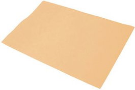 PRYSE Pack de 10 planchas de fieltro marrón 40x60 cm
