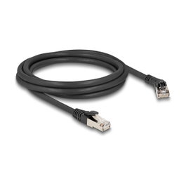 DeLOCK Cable de red RJ45 Cat.8.1 S/FTP 2 m Negro