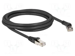 DeLOCK Cable de red RJ45 Cat.8.1 S/FTP 2 m Negro