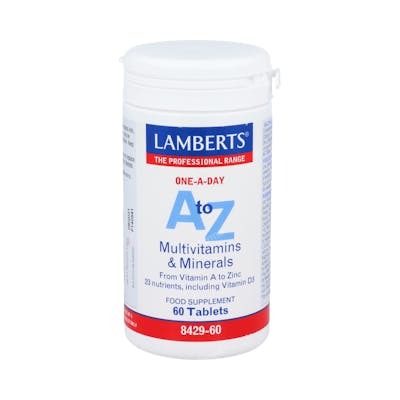 LAMBERTS A-Z Multi Complejo Multivitamínico 60 Tabletas LAMBERTS A-Z Multi Complejo Multivitamínico 60 Tabletas