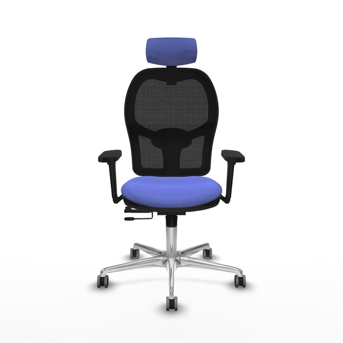 PIQUERAS Y CRESPO Silla de oficina Jorquera Azul claro y Negro PIQUERAS Y CRESPO Silla de oficina Jorquera Azul claro y Negro