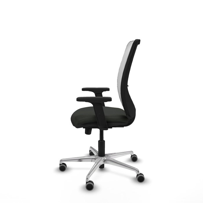 PIQUERAS Y CRESPO Silla de oficina Zulema con mecanismo Sincro/Traslack, Negro y Blanco PIQUERAS Y CRESPO Silla de oficina Zulema con mecanismo Sincro/Traslack, Negro y Blanco