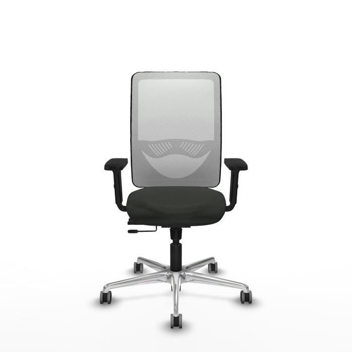 PIQUERAS Y CRESPO Silla de oficina Zulema con mecanismo Sincro/Traslack, Negro y Blanco PIQUERAS Y CRESPO Silla de oficina Zulema con mecanismo Sincro/Traslack, Negro y Blanco