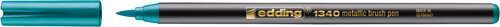 Rotulador Fibra Edding 1340 Brushpen Metallic Azul (Set de 10) Rotulador Fibra Edding 1340 Brushpen Metallic Azul (Set de 10)
