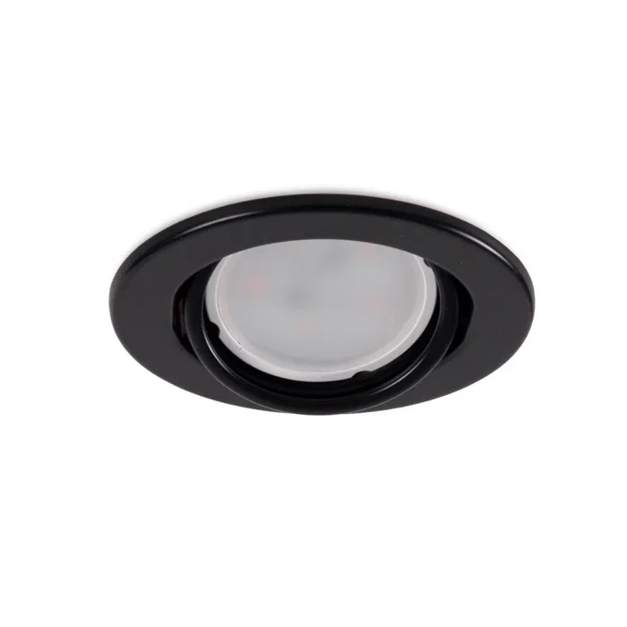 Vepa Aro Downlight Circular Orientable 90Mm Empotrado para GU10/GU5.3 Hogar Oficinas