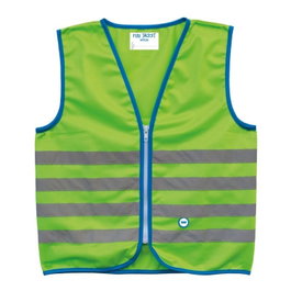 WOWOW Chaleco de seguridad para niños con bandas reflectantes, talla L