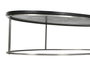 DKD Home Decor Mesa Centro Bone 23 Item Home Negro Marfil Hueso Taracea 150 x 80 x 40 cm