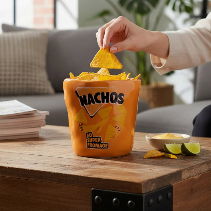 Cook Concept Bol para Chips o Nachos Colección Ludique - Altura 15,5 cm