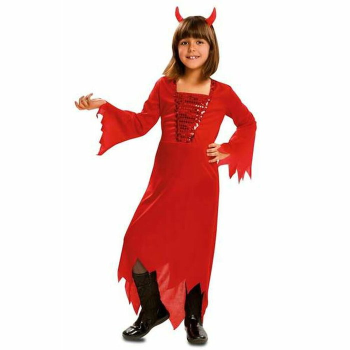 My Other Me Disfraz Demonia Roja (Vestido y Diadema) - 3-4 Años