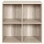 Home Deco Factory Estantería Pietra, Colección Terra Nova, 4 Estantes, 66.6x31.8x65.6 cm, Panel de Partículas