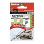 Fischer 502687 Kit Fijación Cortinas Solufix para Montaje Fácil