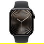 Apple Watch Series 10 GPS + Cellular 46mm Titanio Slate con Correa Negra Deporte S/M