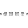 Gefu Juego de moldes para comida Profi Food Rings Formidable, 10 piezas