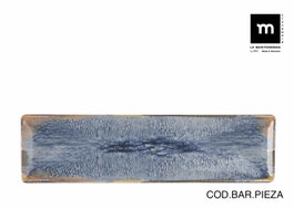 La Mediterranea Fuente Rectangular Aelia Elite Brillo 30x8x2cm