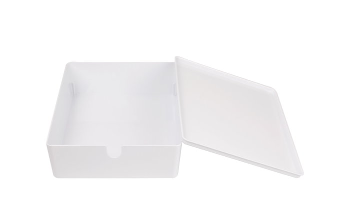 Confortime Caja Multiusos con Tapa 35 cm x 26 cm x 8.5 cm (8 Unidades)