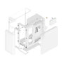 HYTE X50 Blanco con Vidrio Templado
