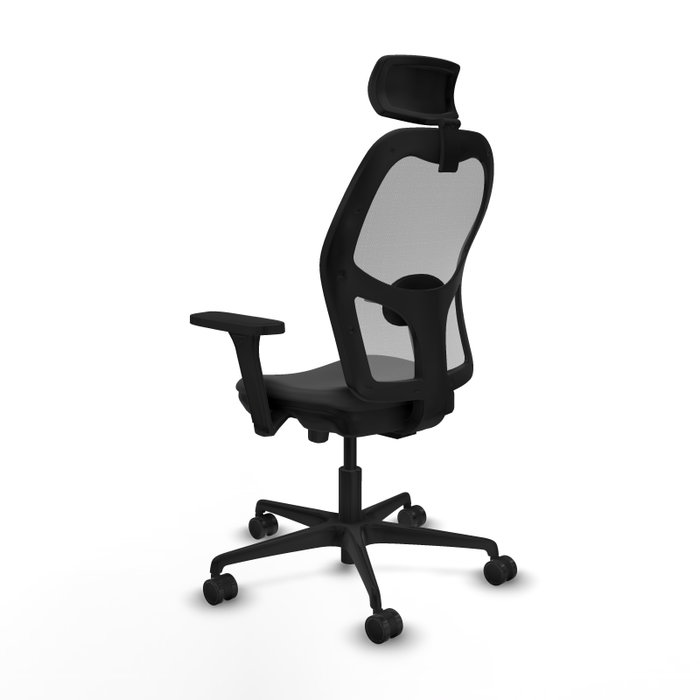 PIQUERAS Y CRESPO Silla de oficina Jorquera con mecanismo Sincro/Traslack Gris