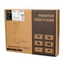 Holmios Soporte de TV/Monitor de sobremesa 17 pulgadas