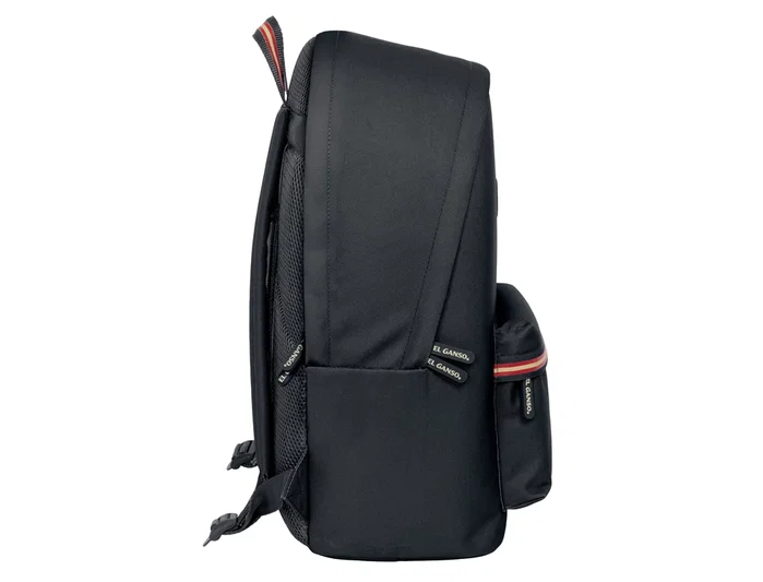 Safta Mochila Doble para Portátil 15,6'' con USB El Ganso Basics Negro