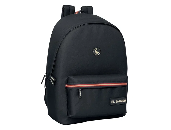 Safta Mochila Doble para Portátil 15,6'' con USB El Ganso Basics Negro