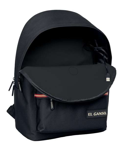 Mochila para Portátil El Ganso Basics Negro 31 x 44 x 18 cm