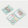 ERIK Set Papeleria Foodie Collection Pusheen con Bolígrafo 10 Colores, 4 Subrayadores Pastel, Clips, Marcadores y Portatodo