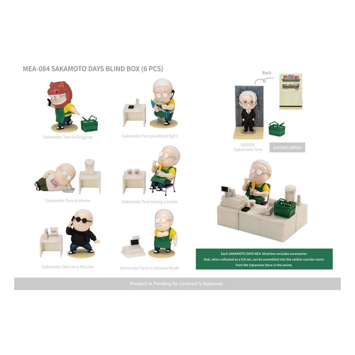 Beast Kingdom Toys Sakamoto Nichijou Store Series Figuras Sakamoto Taro Blind Box (6) Beast Kingdom Toys Sakamoto Nichijou Store Series Figuras Sakamoto Taro Blind Box (6)