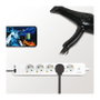 LogiLink Regleta de 5 Tomas con 2 puertos USB, 1,5m, Blanca