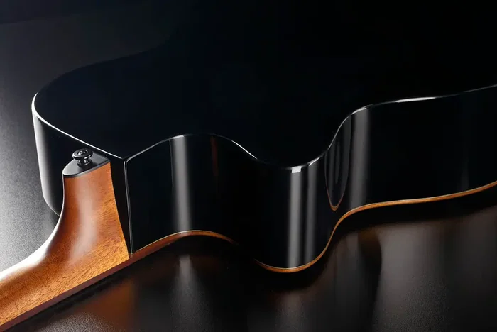 LAG Guitarra Acústica Auditorium A/E Cutaway Edición Limitada Bisel Negra Cedro Rojo Macizo Brillante LAG Guitarra Acústica Auditorium A/E Cutaway Edición Limitada Bisel Negra Cedro Rojo Macizo Brillante