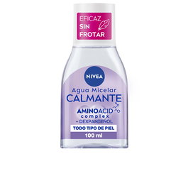 Nivea Agua Micelar Calmante Desmaquillante Limpiadora Humectante para Piel Sensible 100 ml