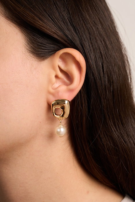 Heliophilia Silver Pendientes de Oro Dorados Elegantes y Sofisticados con Laca Duradera Heliophilia Silver Pendientes de Oro Dorados Elegantes y Sofisticados con Laca Duradera