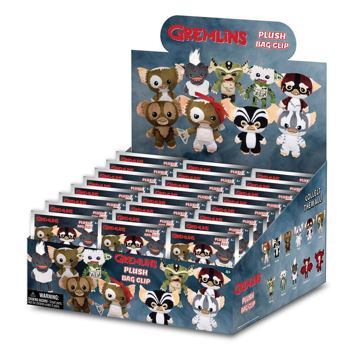 Monogram Int. Gremlins Colgantes Peluche Expositor (24)