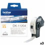 Brother Rollo de Etiquetas DK11204 de 17x54 mm, 400 unidades
