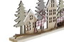 DKD Home Decor Decoración MDF Casas Surtido 45x4x14 cm