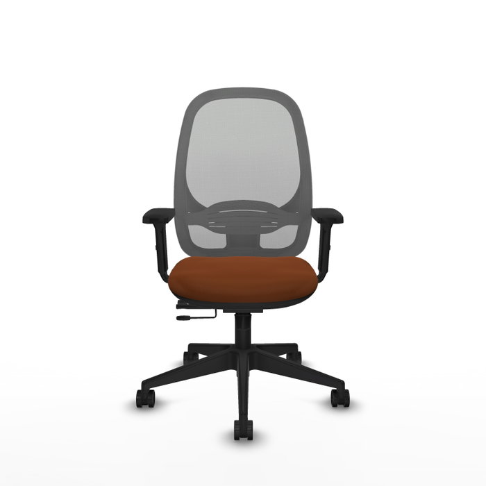 PIQUERAS Y CRESPO Silla de oficina Cilanco con mecanismo Sincro/Traslack, Marrón y Gris PIQUERAS Y CRESPO Silla de oficina Cilanco con mecanismo Sincro/Traslack, Marrón y Gris