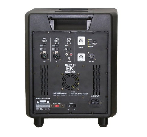 Ek Audio Pa System Compacto 800W M04PA-08