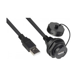 GoodConnections Alargador de Industria para Montar en Rack S4-USB 2.0 1 metro
