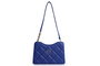 Lucky Bees Bandolera 410 Azul Saxo Polipiel Mujer 30x9x18cm