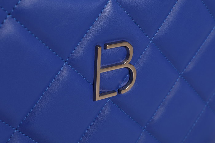 Lucky Bees Bandolera 410 Azul Saxo Polipiel Mujer 30x9x18cm